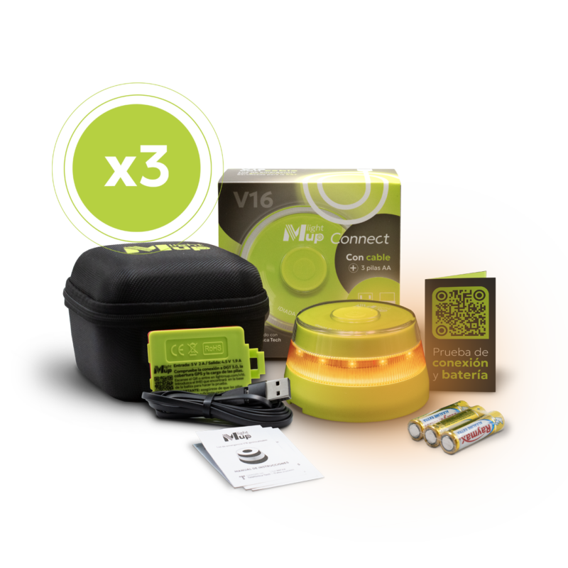 Light Mup Connect 3 Uds