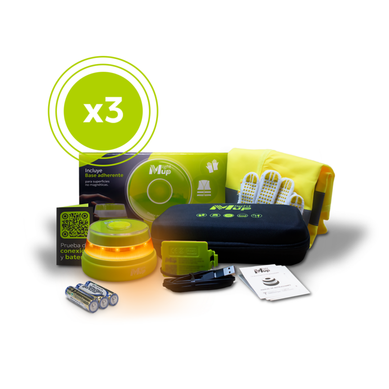 Pack 3 Uds Light Mup Plus