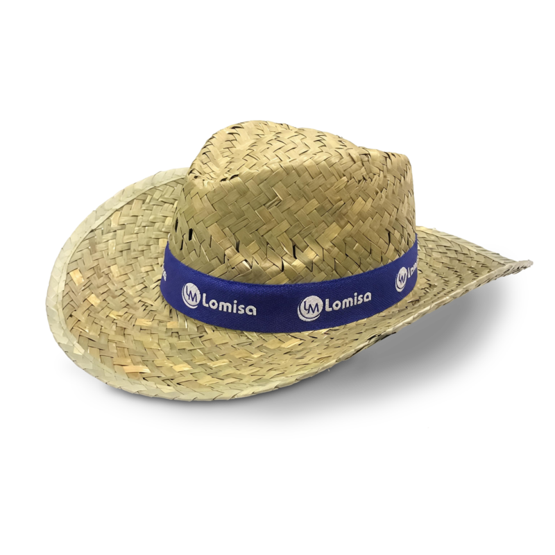 Sombrero de paja trenzada